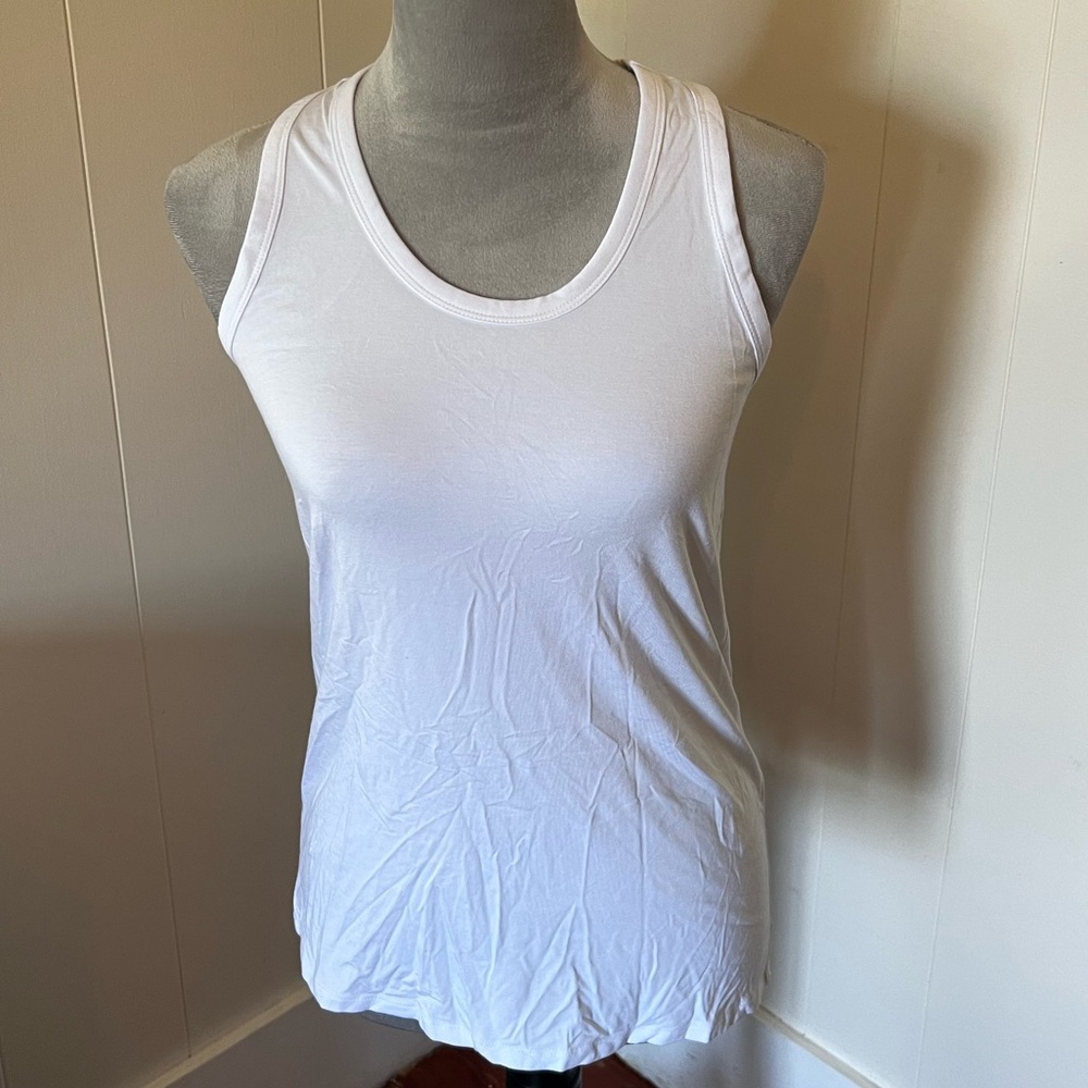NWOT White Daily Ritual Racerback Camisole, Small